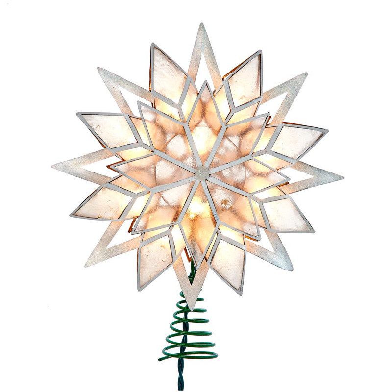 Kurt Adler Capiz Star Tree Topper & Reviews Wayfair